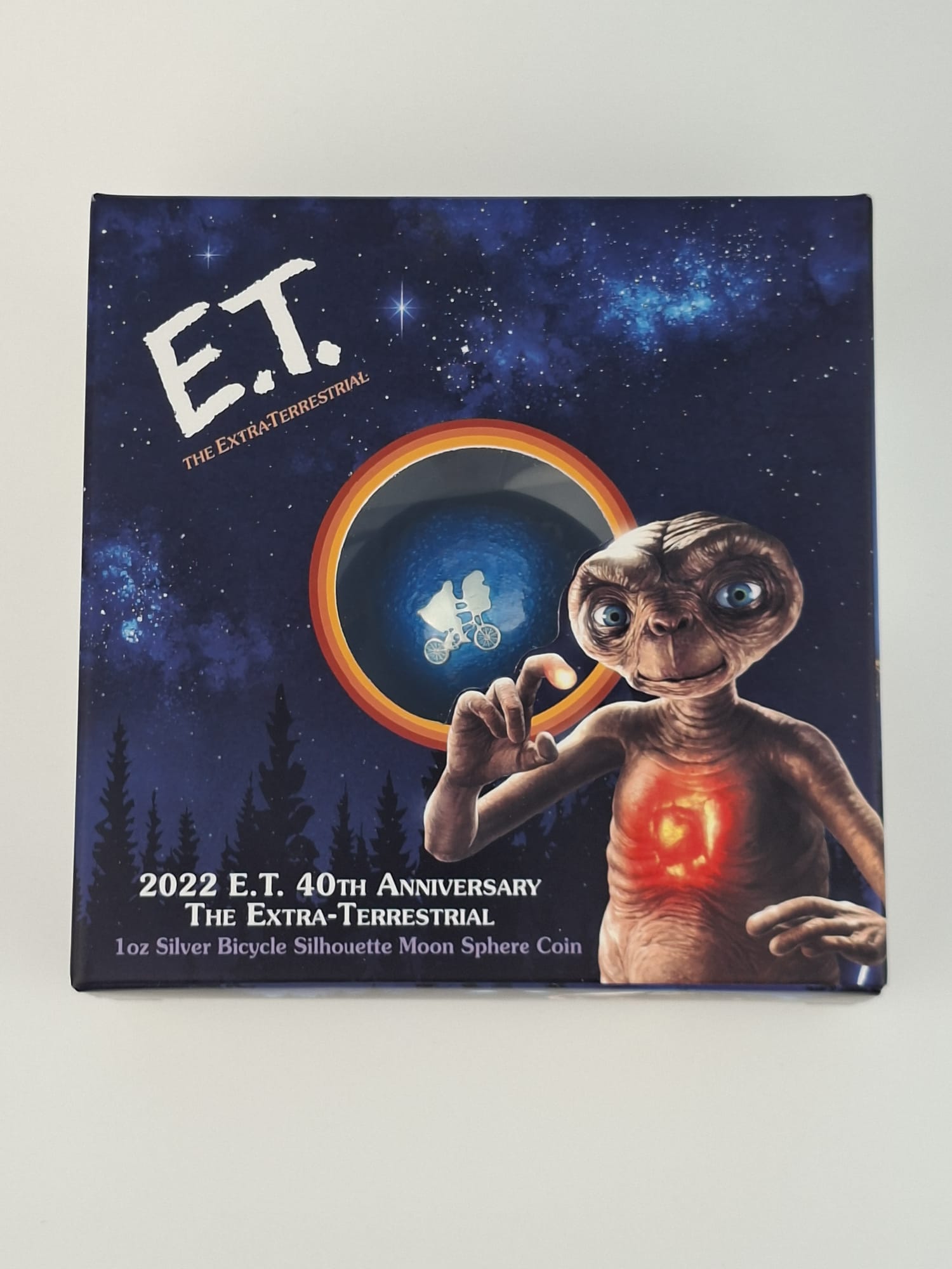E.T. 40th Anniversary 1 oz Silver Coin