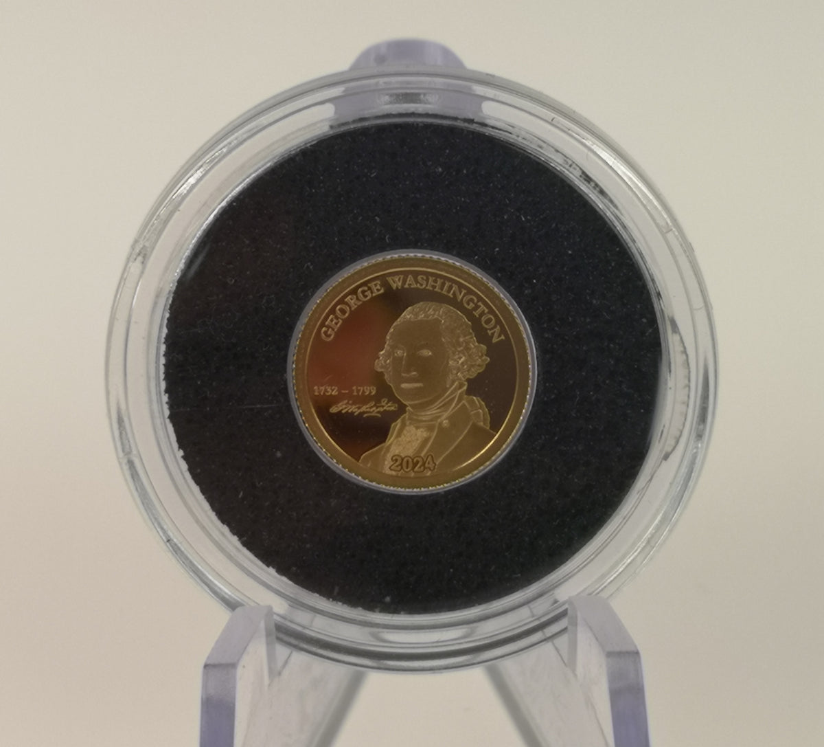 2024 George Washington 0.5g Gold – 225th Anniversary Dedication