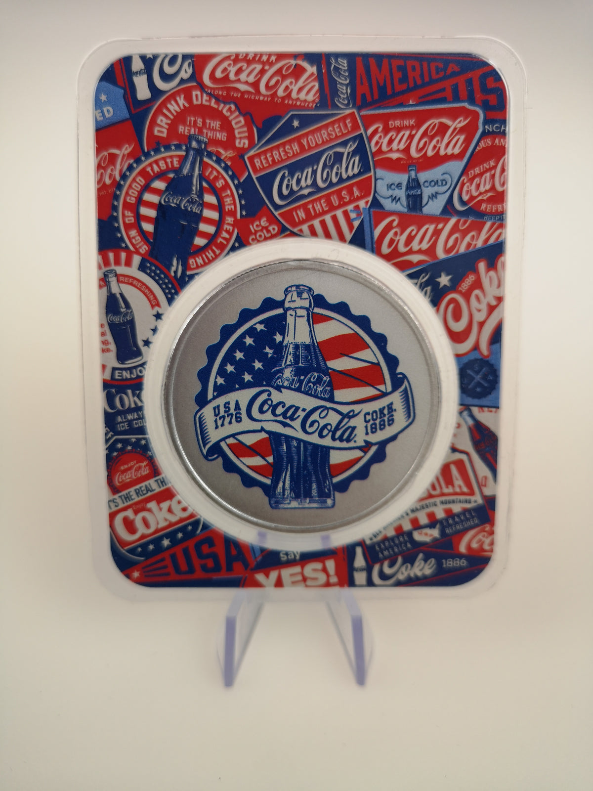 Coca-Cola 140th Anniversary 1oz 999 Pure Silver Round – Limited Edition Collectible