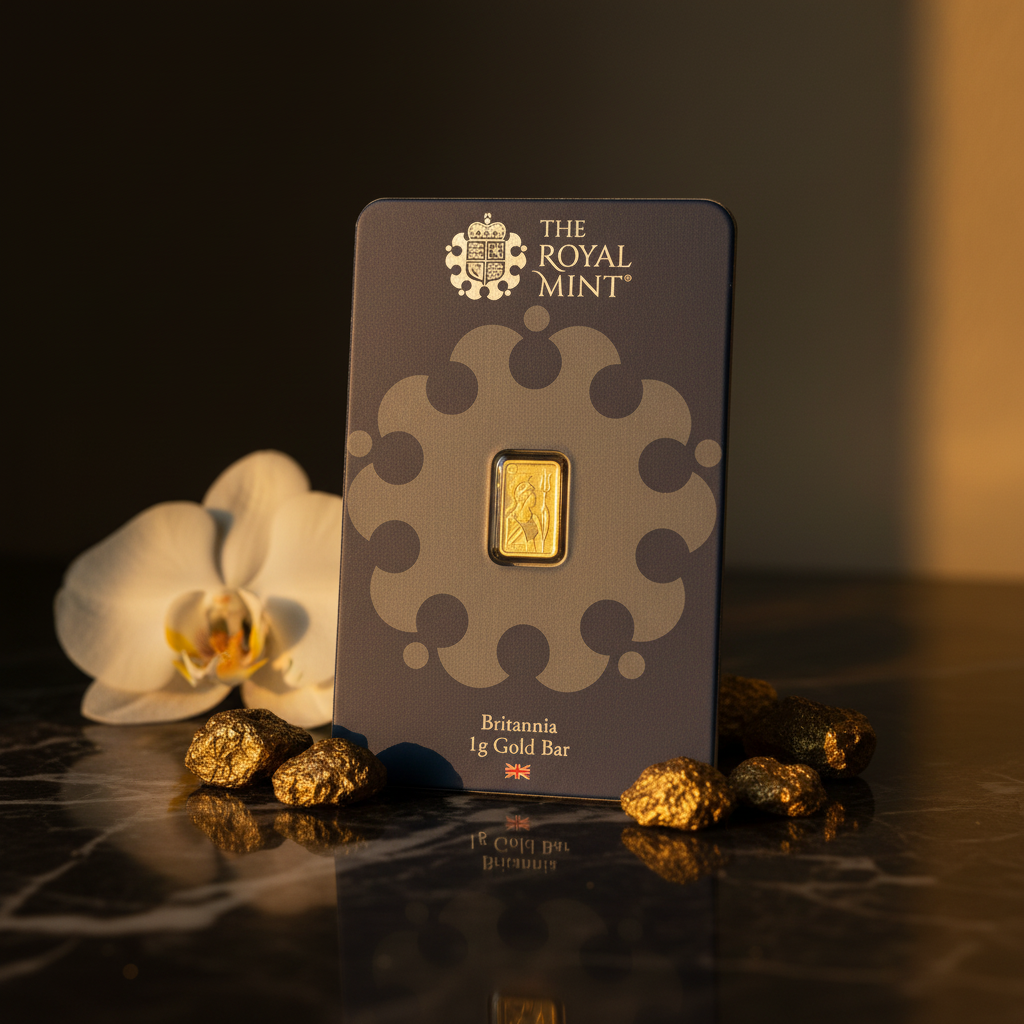 Royal Mint Britannia Luxury Ad Creative