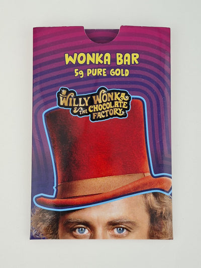 Willy Wonka 5g Pure Gold Bar