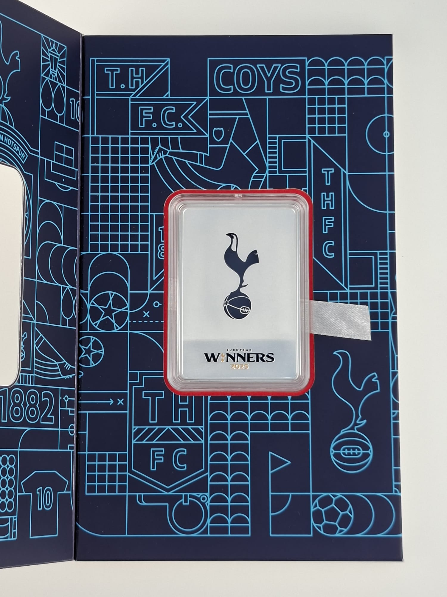 Tottenham Hotspur's 2025 Winners 1 oz Silver