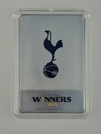 Tottenham Hotspur's 2025 Winners 1 oz Silver