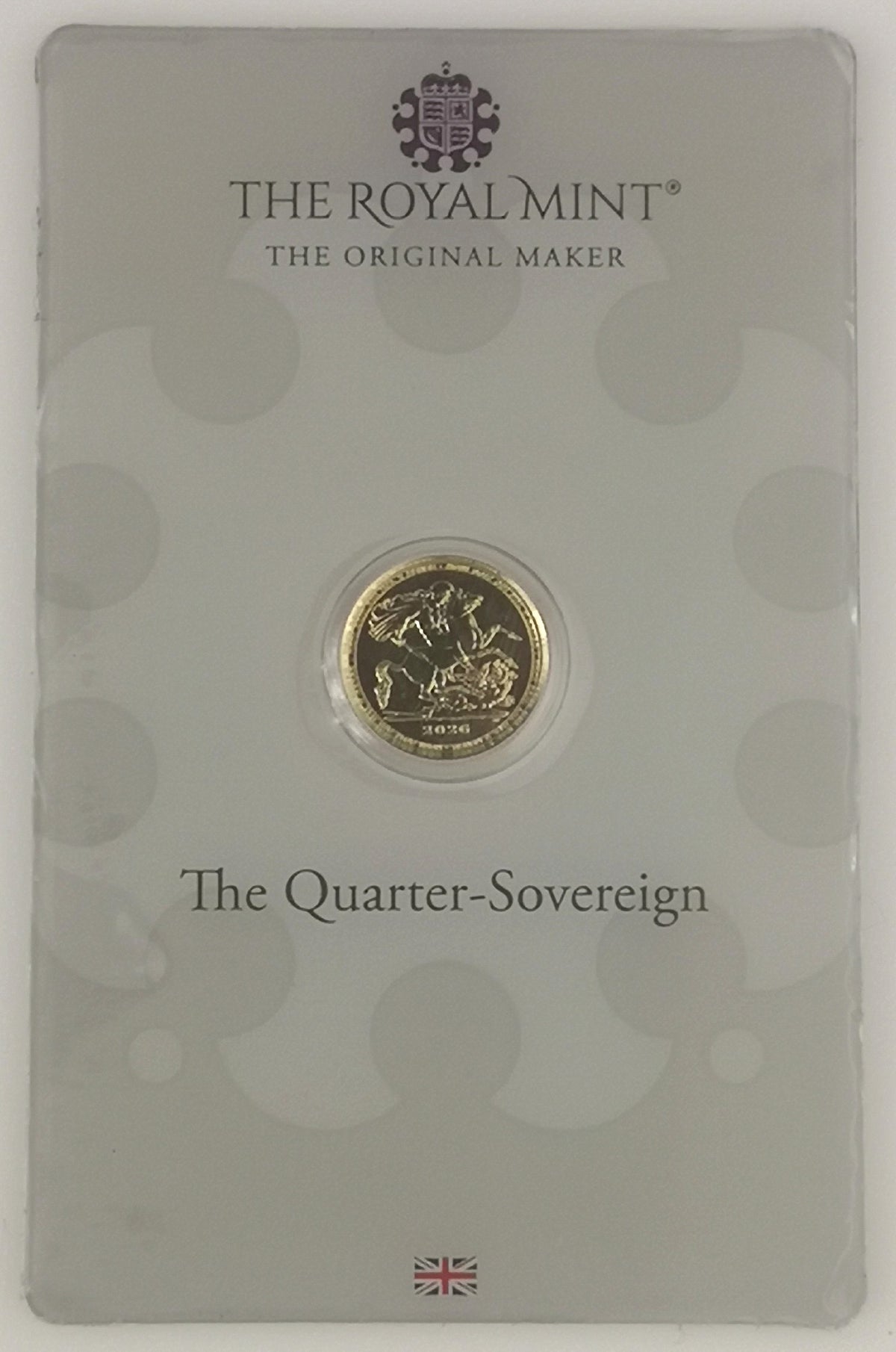 2026 Quarter Sovereign 916.67 Gold Bullion Coin